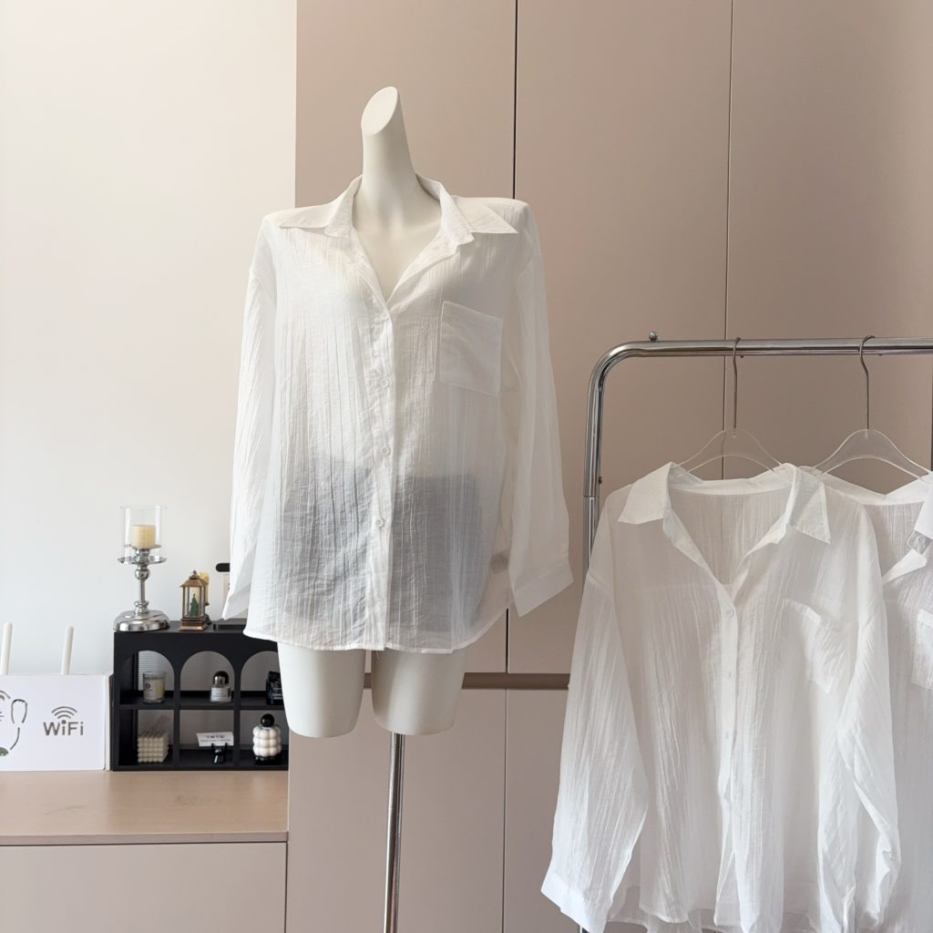 Women's Loose Breathable Sun Protection Cotton Linen Shirt
